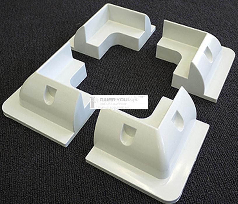 Solar Panel ABS Corner Mount (set of 4) Solar Panel ABS Corner Mount (set of 4)