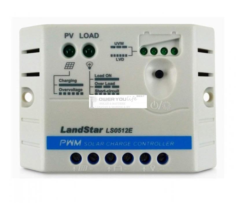 LS0512E 5A PWM LandStar Solar Charge Controller Regulators LS0512E 5A PWM LandStar Solar Charge Controller Regulators