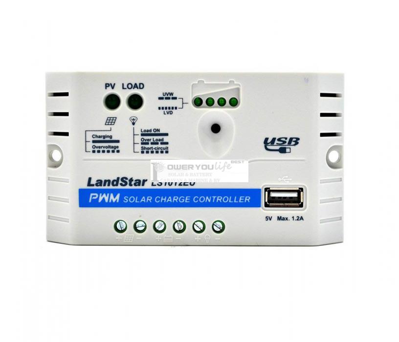 LS1012EU 10A PWM LandStar Solar Charge Controller Regulators with usb LS1012EU 10A PWM LandStar Solar Charge Controller Regulators with usb