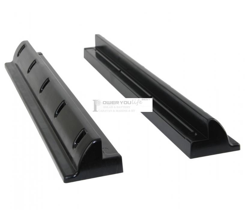 68cm Long Black Solar Panel Mounting Brackets for Caravan/RV/Motohome/Boat 68cm Long Black Solar Panel Mounting Brackets for Caravan/RV/Motohome/Boat