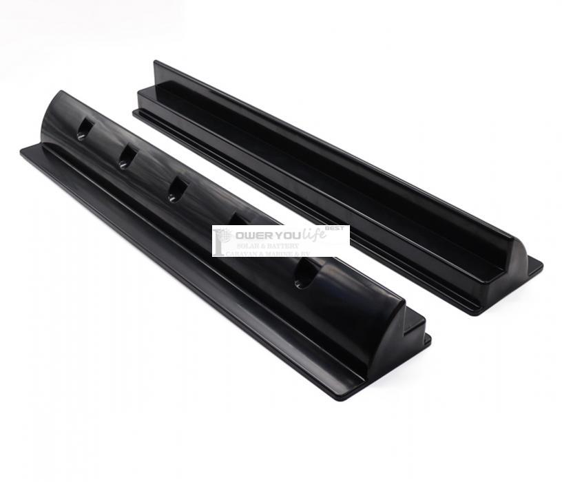 55cm Long Black Solar Panel Mounting Brackets for Caravan/RV/Motohome/Boat 55cm Long Black Solar Panel Mounting Brackets for Caravan/RV/Motohome/Boat