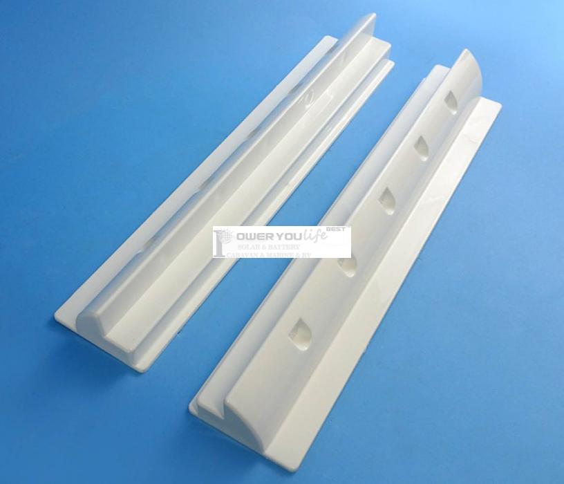 53cm Long White Solar Panel Mounting Brackets for Caravan/RV/Motohome/Boat 53cm Long White Solar Panel Mounting Brackets for Caravan/RV/Motohome/Boat