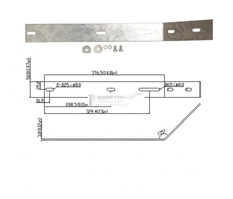 Solar Panel L Style Bracket Solar Panel L Style Bracket
