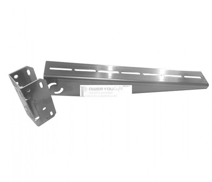 Single arm pole mount for 30-60W Solar Panel Single arm pole mount for 30-60W Solar Panel