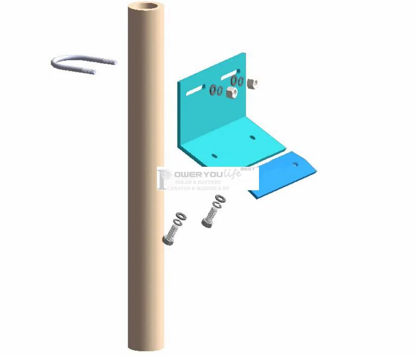 Solar Universal top of pole,wall solar panel mounting kit for 5W,10W and 20W 30W and 40W solar panels Solar Universal top of pole,wall solar panel mounting kit for 5W,10W and 20W 30W and 40W solar panels