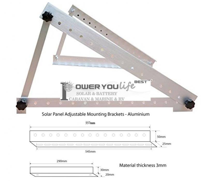 557mm Adjustable aluminum mount for 80w,100w and 120w Solar panels. 557mm Adjustable aluminum mount for 80w,100w and 120w Solar panels.