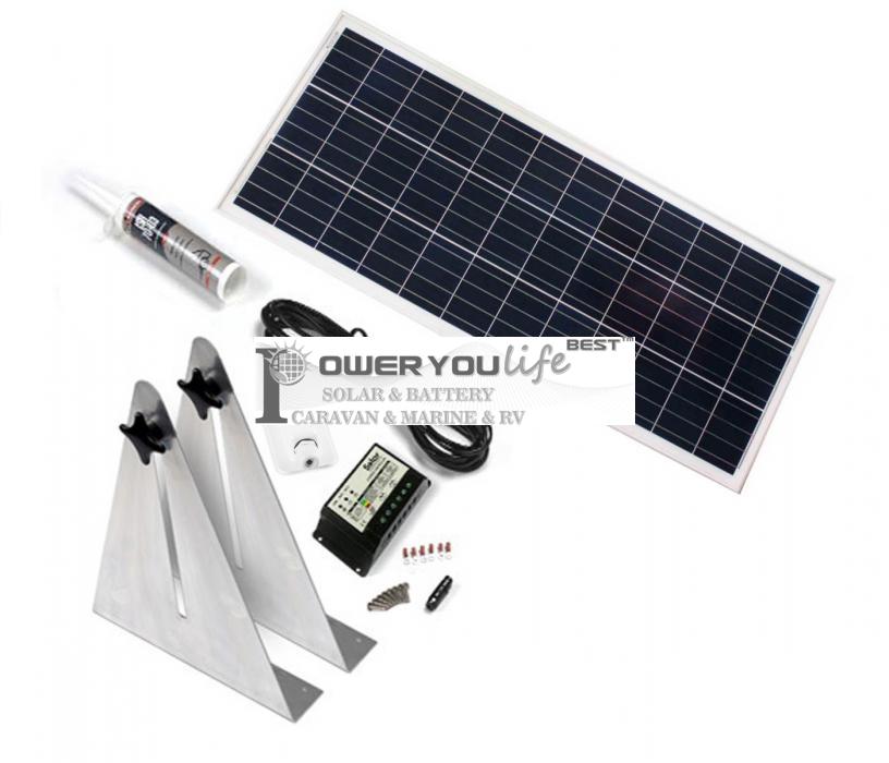 100W poly solar Narrow Boat Kit 100W poly solar Narrow Boat Kit