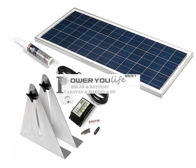 80W poly solar Narrow Boat Kit 80W poly solar Narrow Boat Kit
