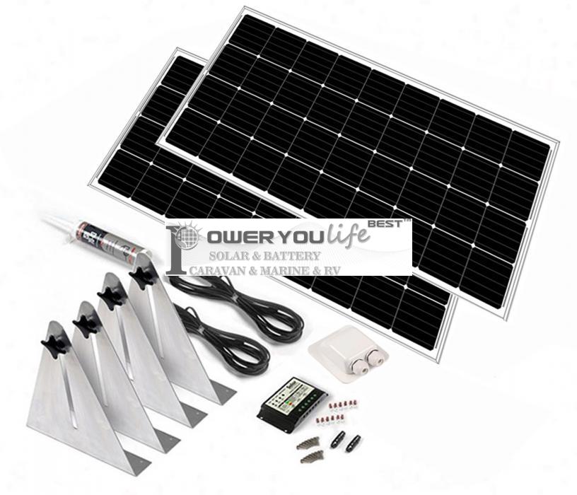 320W mono solar Narrow Boat Kit 320W mono solar Narrow Boat Kit