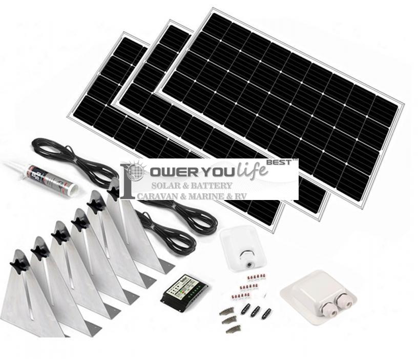 500W poly solar Narrow Boat Kit 500W poly solar Narrow Boat Kit