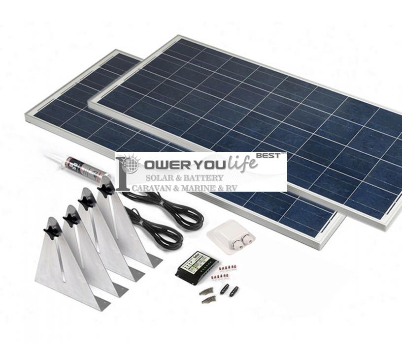 300W poly solar Narrow Boat Kit 300W poly solar Narrow Boat Kit