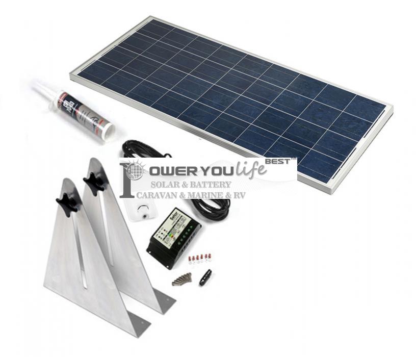 150W poly solar Narrow Boat Kit 150W poly solar Narrow Boat Kit