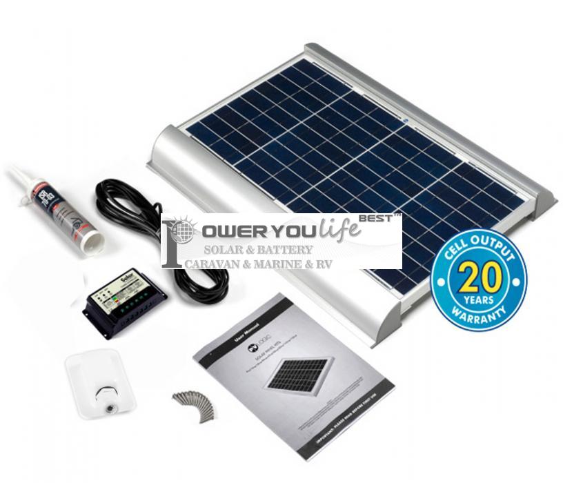 30 Watt poly Solar Rooftop Kit with Premium fitting 30 Watt poly Solar Rooftop Kit with Premium fitting