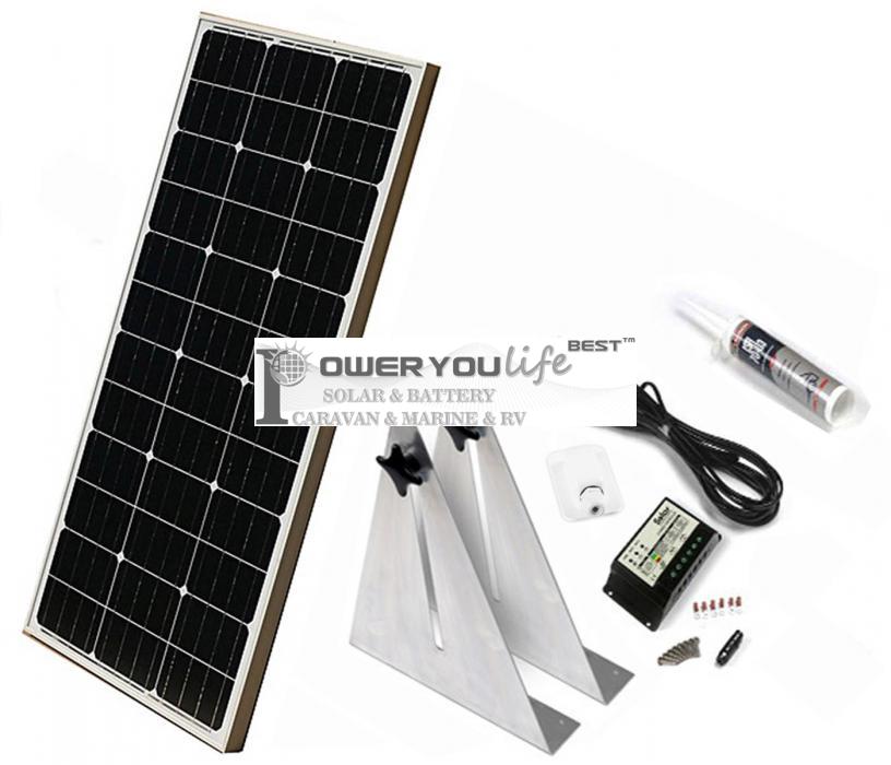 80W mono solar Narrow Boat Kit 80W mono solar Narrow Boat Kit