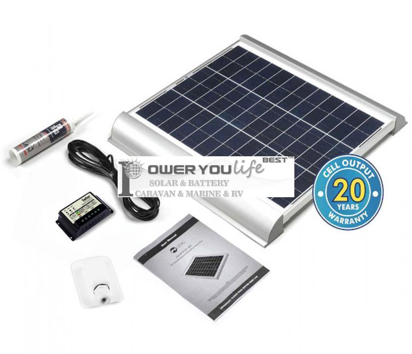 50 Watt poly Solar Rooftop Kit with Premium fitting 50 Watt poly Solar Rooftop Kit with Premium fitting