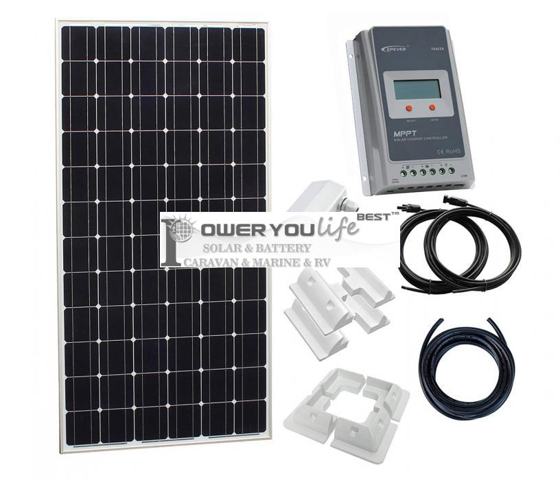200W solar charging kit for 12V/24V battery in a motorhome, caravan, campervan, boat or for any off-grid 200W solar charging kit for 12V/24V battery in a motorhome, caravan, campervan, boat or for any off-grid