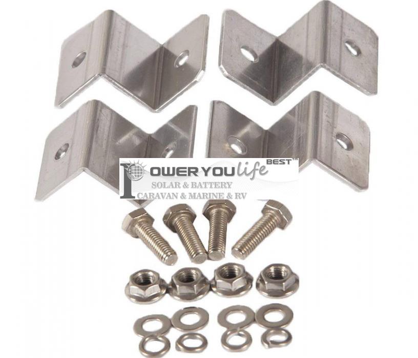 38mm Solar Panel Z Bracket Mount Mounting Set for Boat /marine 38mm Solar Panel Z Bracket Mount Mounting Set for Boat /marine